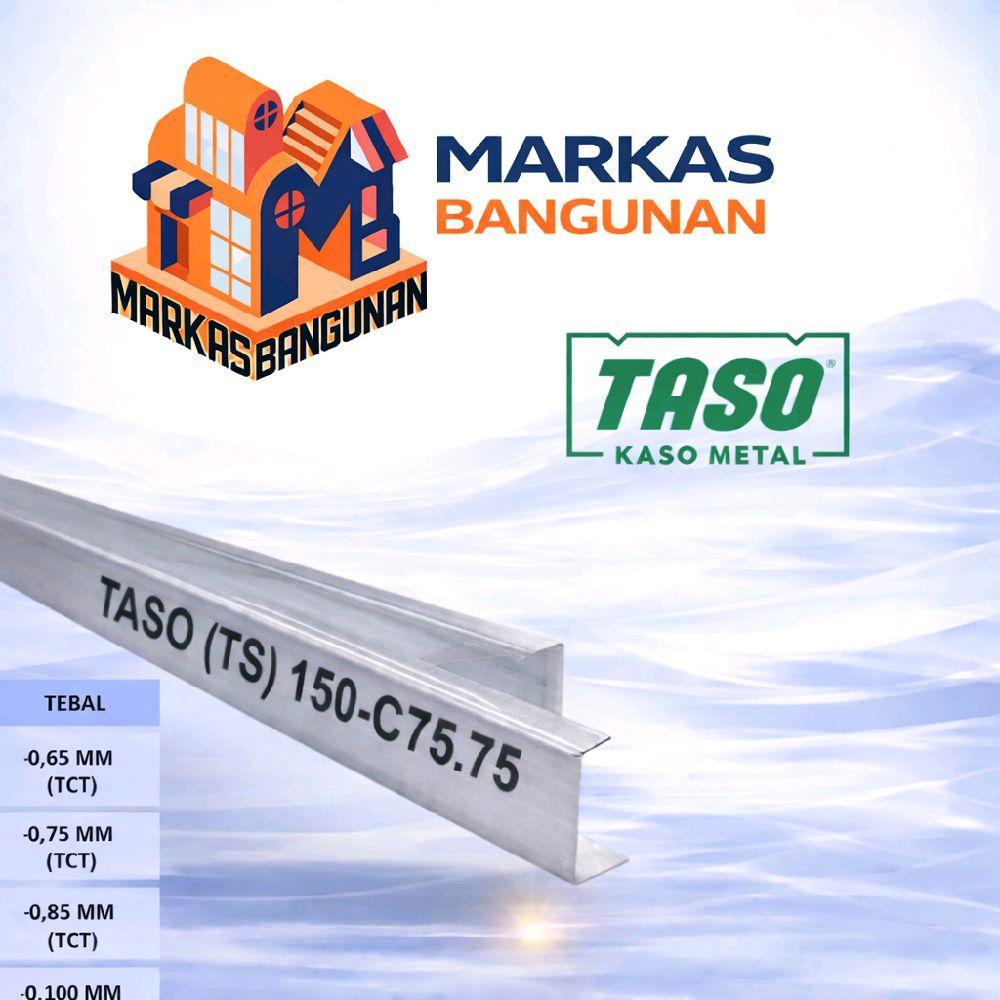 Taso TS 150-C75.75 0,75mm aksesoris baja ringan taso kaso metal