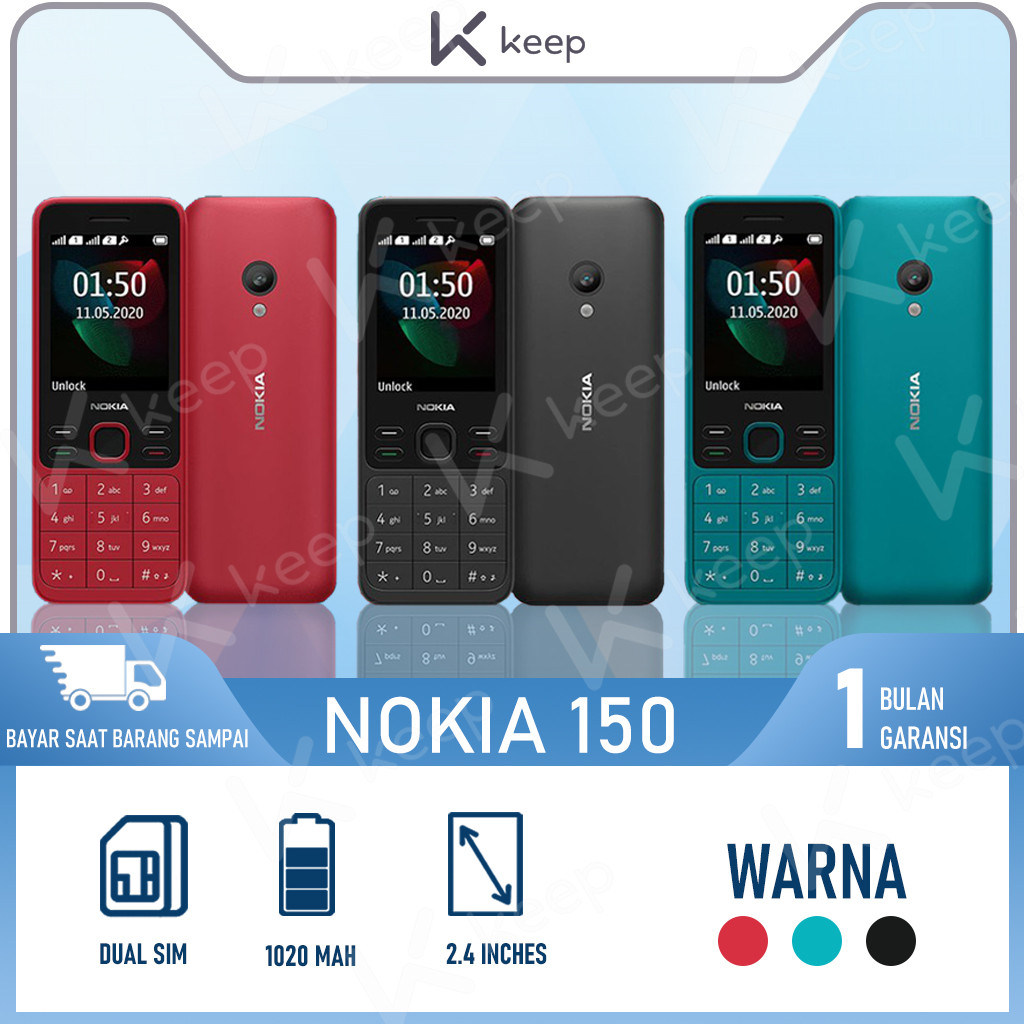 HP NOKIA murah jadul 150 2020 NEW
