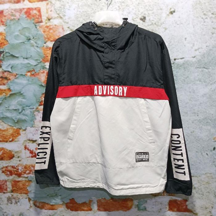 jacket ADVISORY kasual bagus size XL