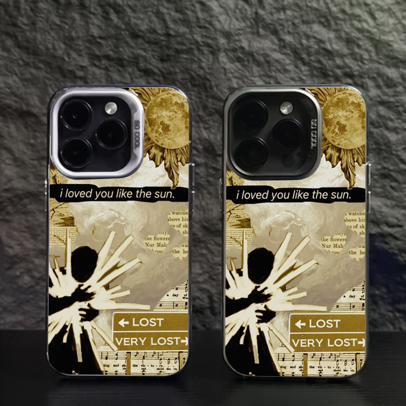 Casing iPhone Cinta yang menyala seperti cahaya matahari ﻿untuk iphone XR X XS XS MAX IPHONE 7 8 7PL