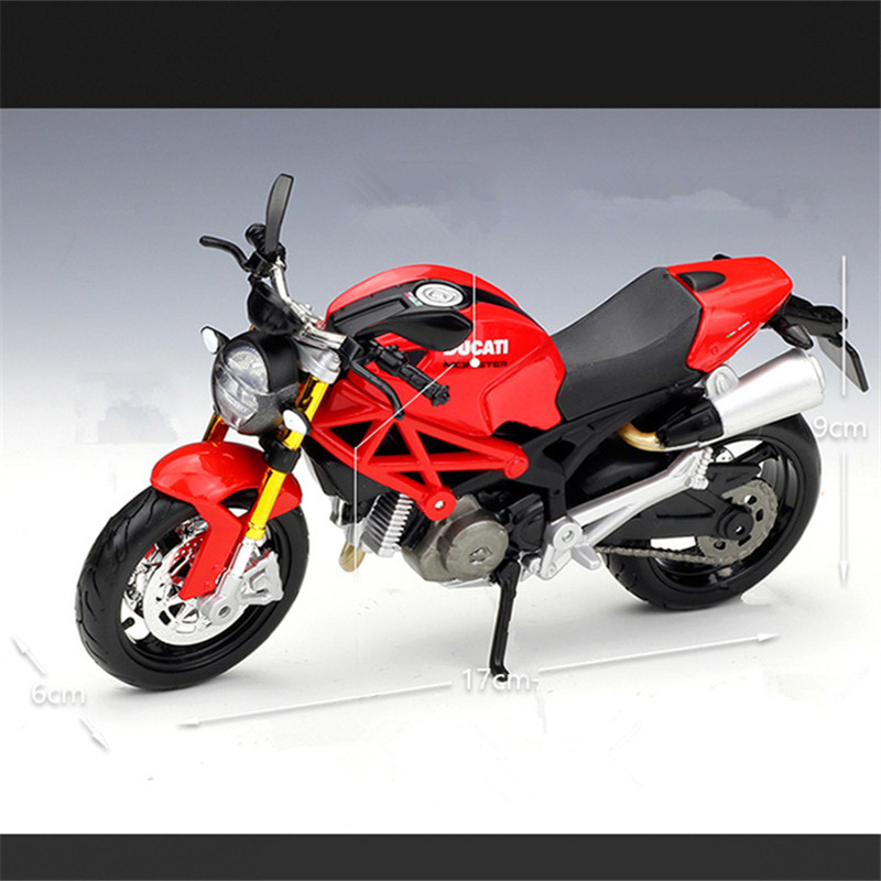 Maisto 112 Ducati Monster 696 Alloy Racing Motorcycle Model ecast Metal Street Motorcycle Model Coll