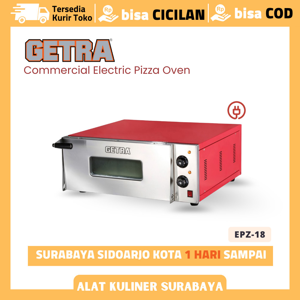 Oven Pizza Listrik Getra EPZ-18 Oven Commercial Electric Pizza Garansi Resmi