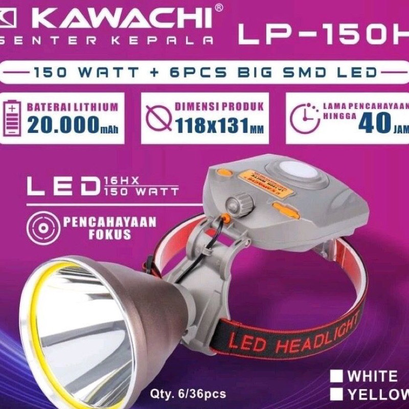 headlamp jumbo senter kepala jumbo senter emergency senter kerja super terang dan awer tahan air wat