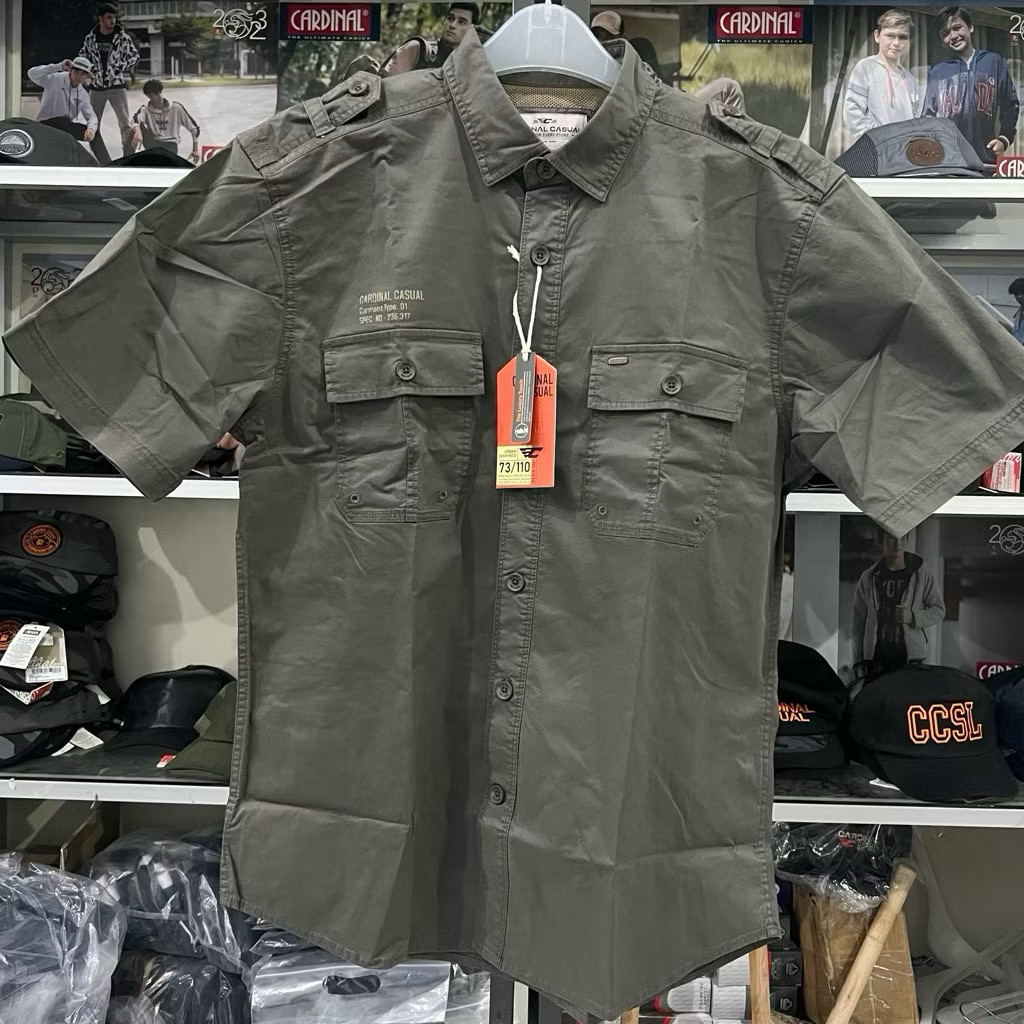 Kemeja Cardinal Adventure Lengan Pendek