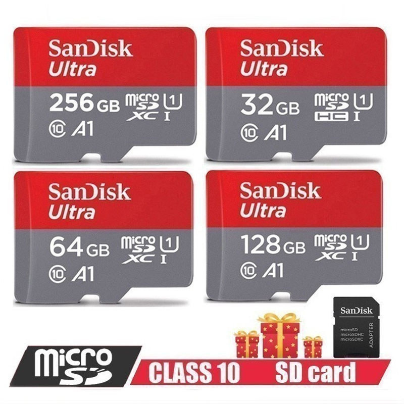 (COD) Memory Card 64GB 128GB 256GB 32GB Micro SD Card Class10 UHS-1 Memory Card A1 150MB/S