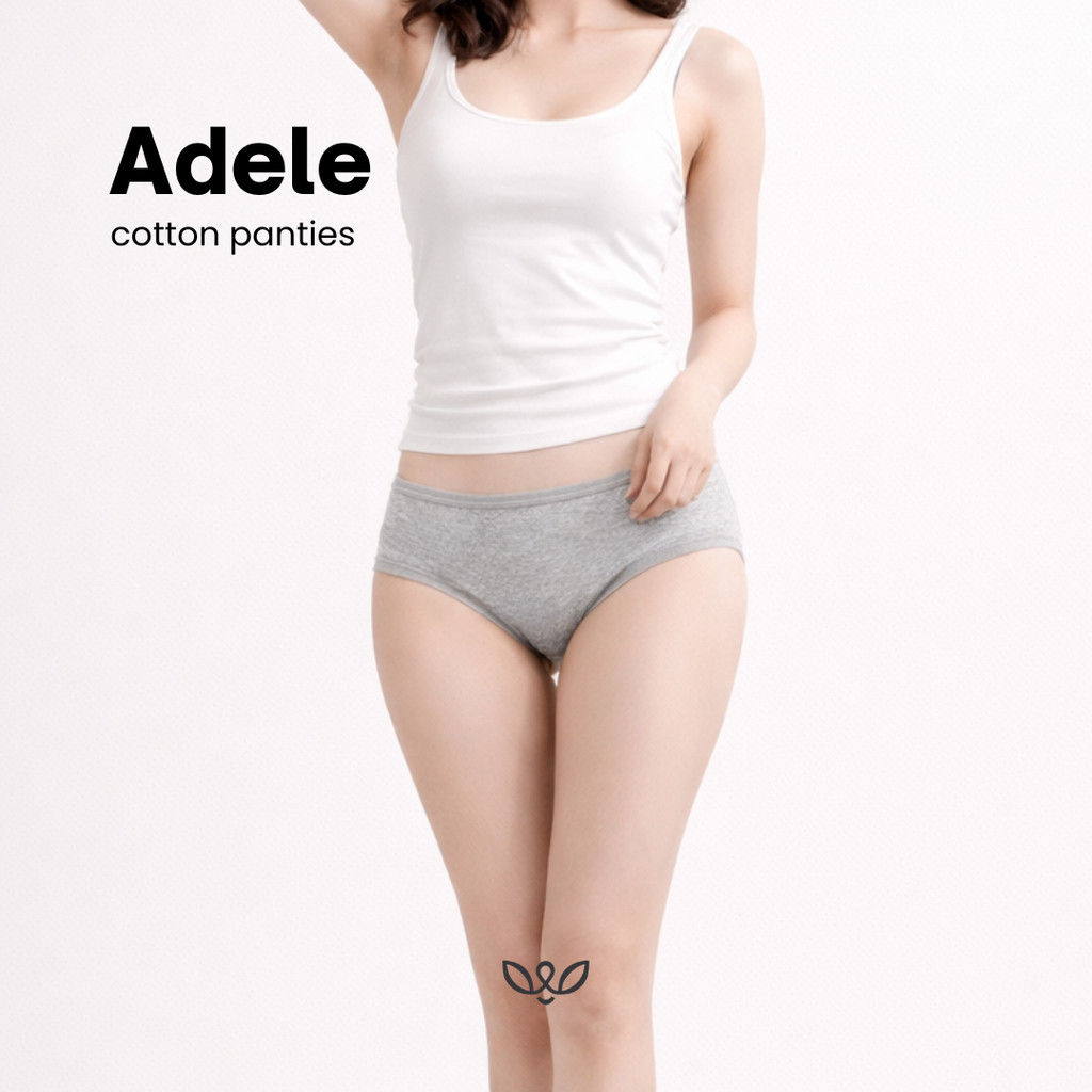 WERME - ADELE COTTON PANTIES  / MIDWAIST COTTON PANTIES / CELANA DALAM KATUN