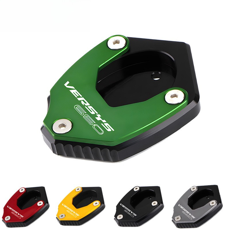Fit For versys650 Versys 650 20102023 2022 2021 2020 Motorcycle Side Stand Pad Plate Kickstand Enlar