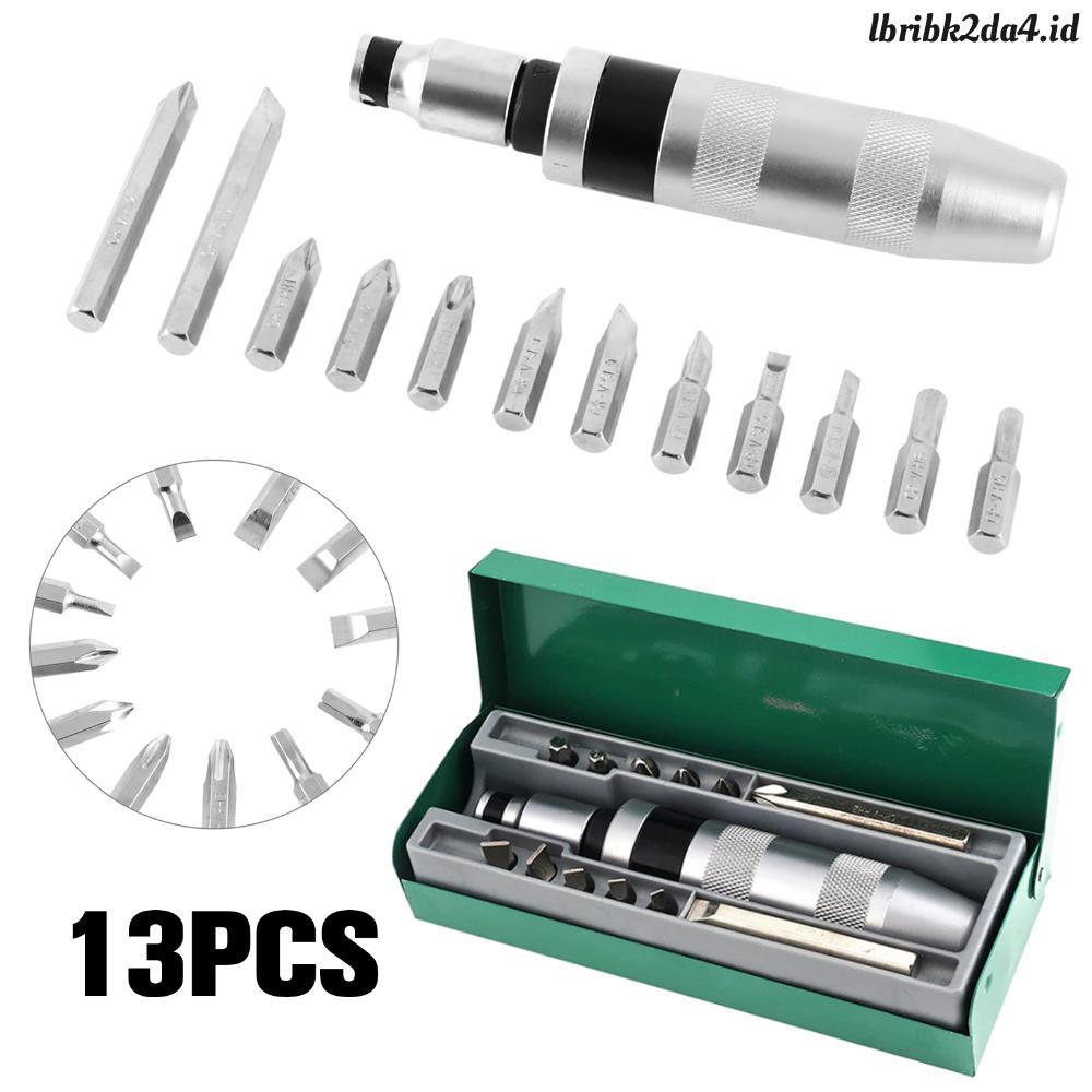 13 PCS Manual Impact Driver Hammer Screwdriver Manual Impact Screwdriver for Removing Rusted Fastene