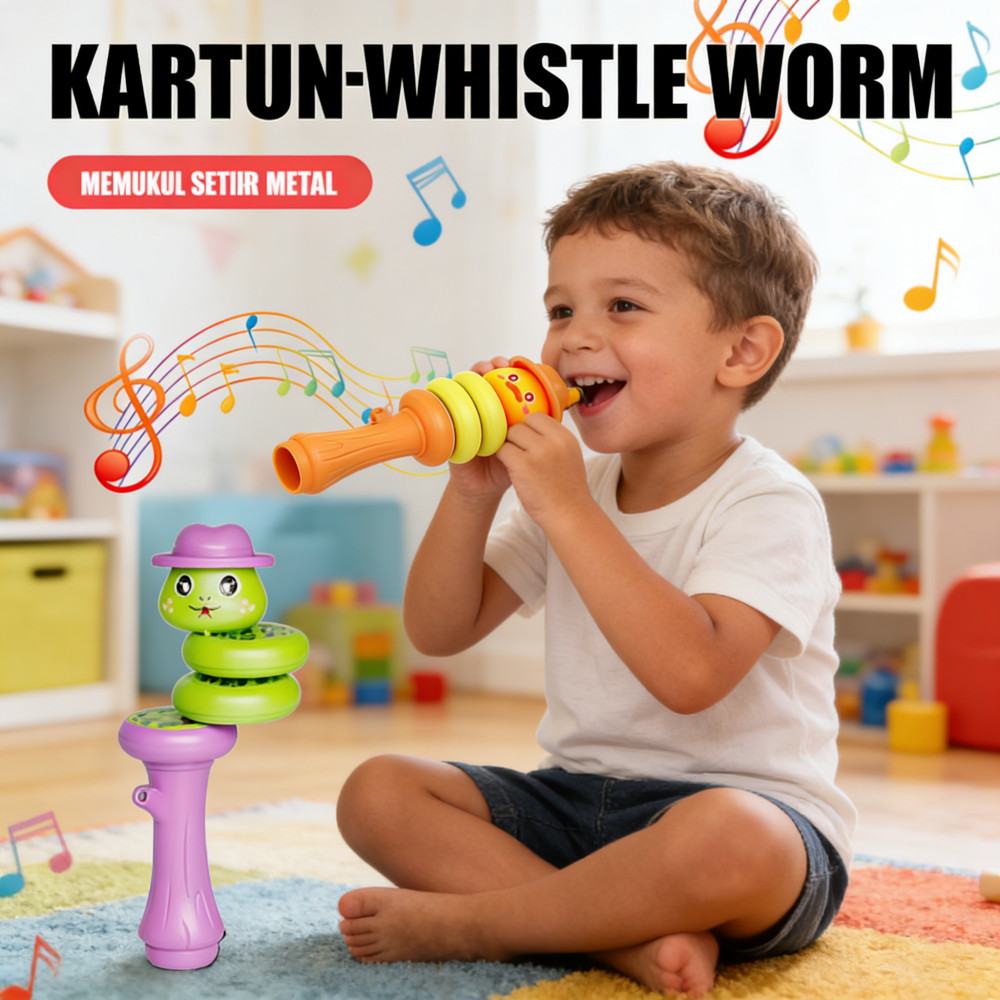 Anak Ular Peluit Wicara Terapi Alat Stimulasi Anak Terapi