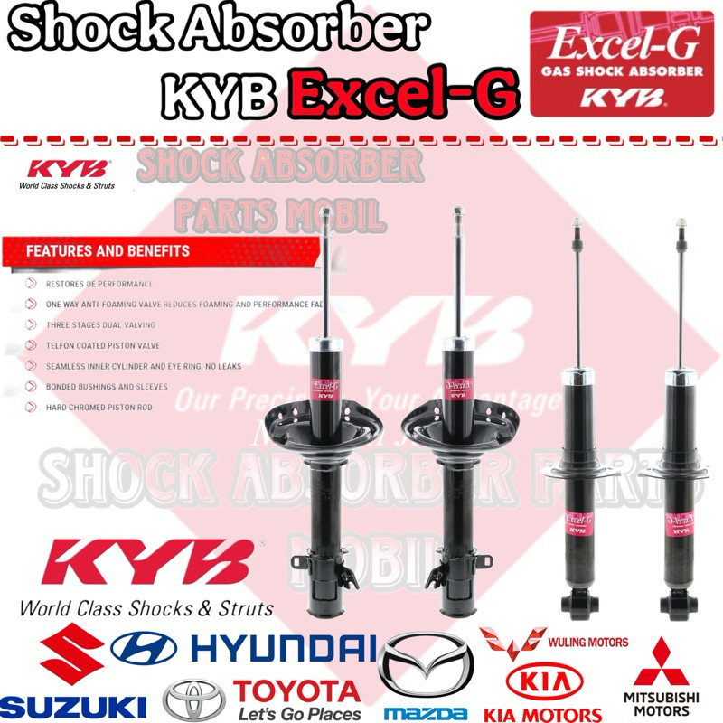 SHOCKBREAKER DEPAN BELAKANG ALL NEW COROLLA ALTIS 2013-2016 KAYABA EXCEL G