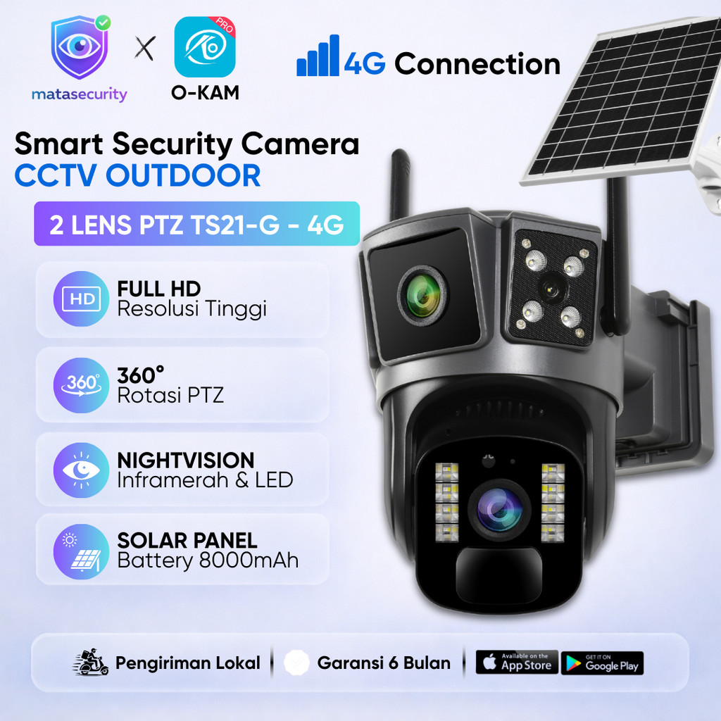 Kamera Cctv 4G Tenaga Surya Cctv Camera 4G Wifi