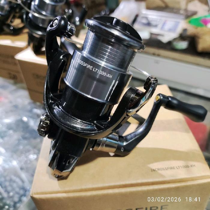 Reel Daiwa CROSSFIRE LT 2026  1000XH / 2000XH / 2500XH / 3000CXH | Original | BERGARANSI - 1000-XH