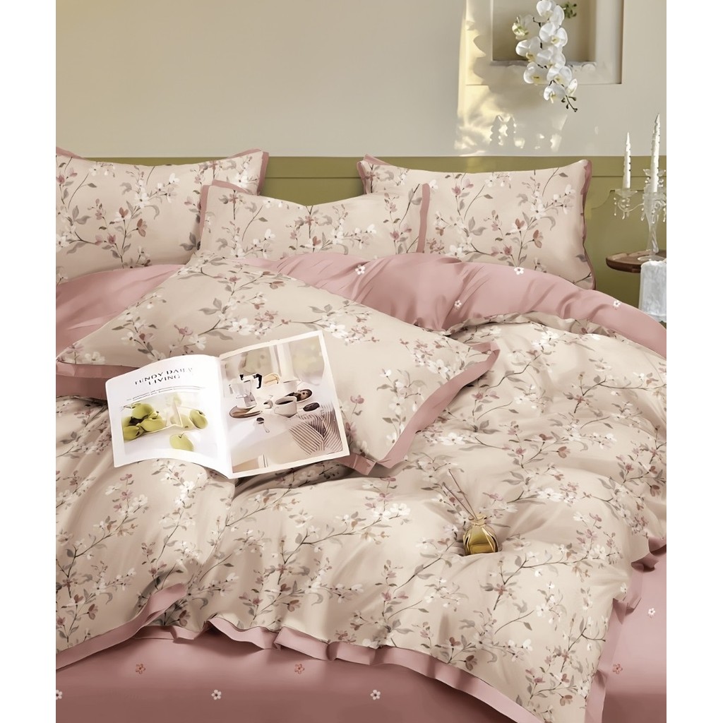 Idola Style Sprei Katun Jepang Premium Fleuriste KJ-0081