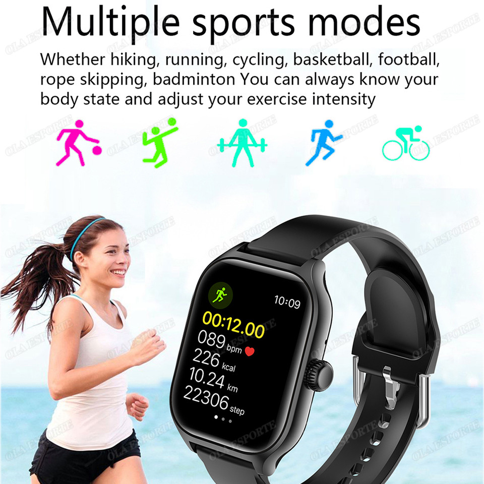 New Smartwat Global Version GPS Tracker Bluetooth Call Heart Rate Monitor IP68 Waterproof Sports Fit