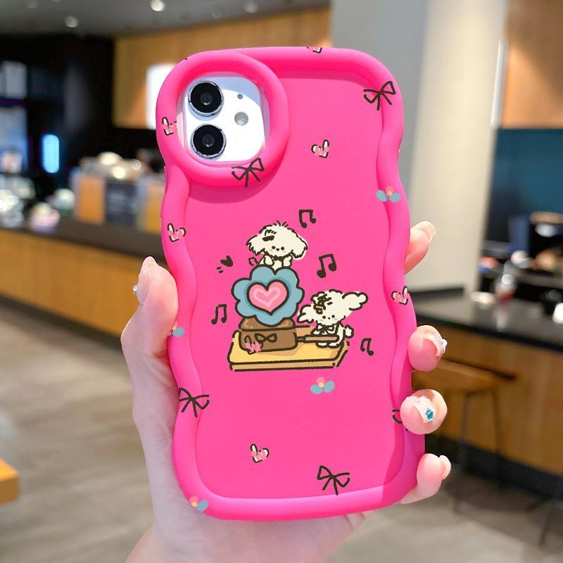 Case Hp For Iphone 11 Pro Max 12 13 Casing Cute Pita Kecil Soft Bumper Terbaru
