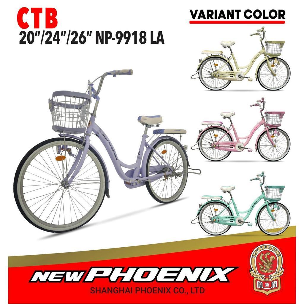 SEPEDA ANAK PEREMPUAN MINI 26 PHOENIX 9918 LA