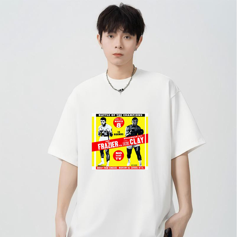 tshirt Frazier vs Clay The Battle of the Champions No Home TV Direct from Madison Square Garden,NYC