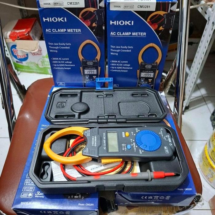 Hioki CM3281 AC CLAMP METER 3281 2000A