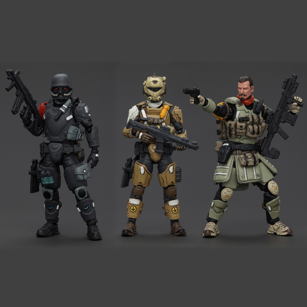 JOYTOY JT01239 JT01246 JT01253 1/25 Scale Pilot Action Figure Fear XS-01 XS-02 XS-03 Night Raid Assa