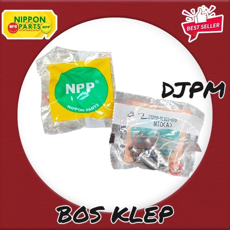 Bos Bosh Rumah Botol Tappet Klep Valve Guide NPP Yamaha Mio Nouvo Fino Soul 5LW Original Ori Asli