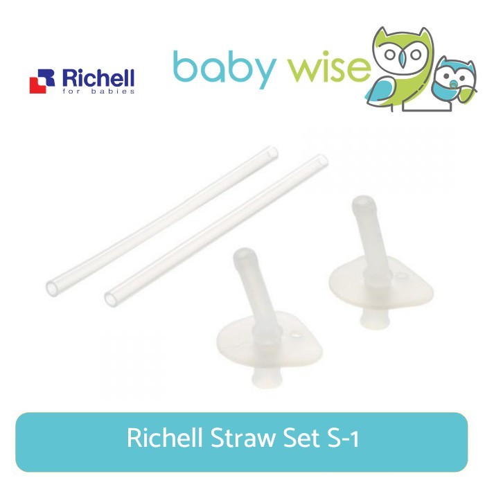 Richell Straw Set S-1