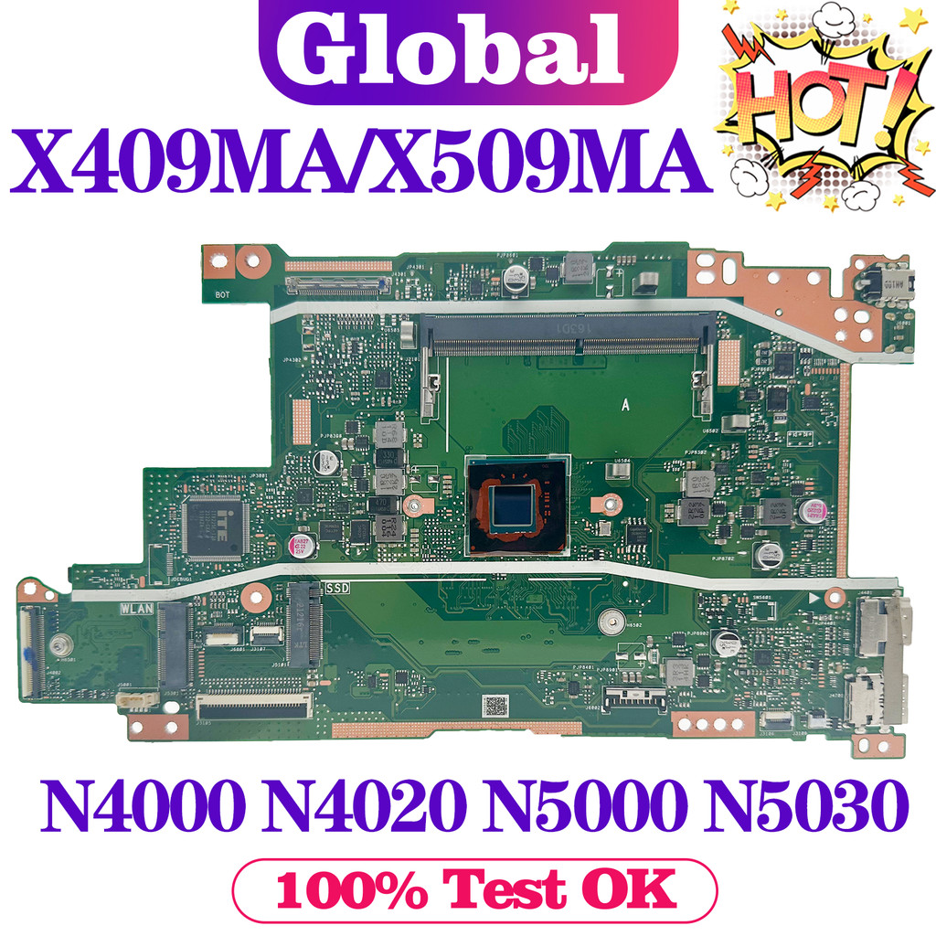 KEFU X409MA Mainboard For ASUS X509MA X409M X509M F409MA F509MA A409MA A509MA Laptop Motherboard N40