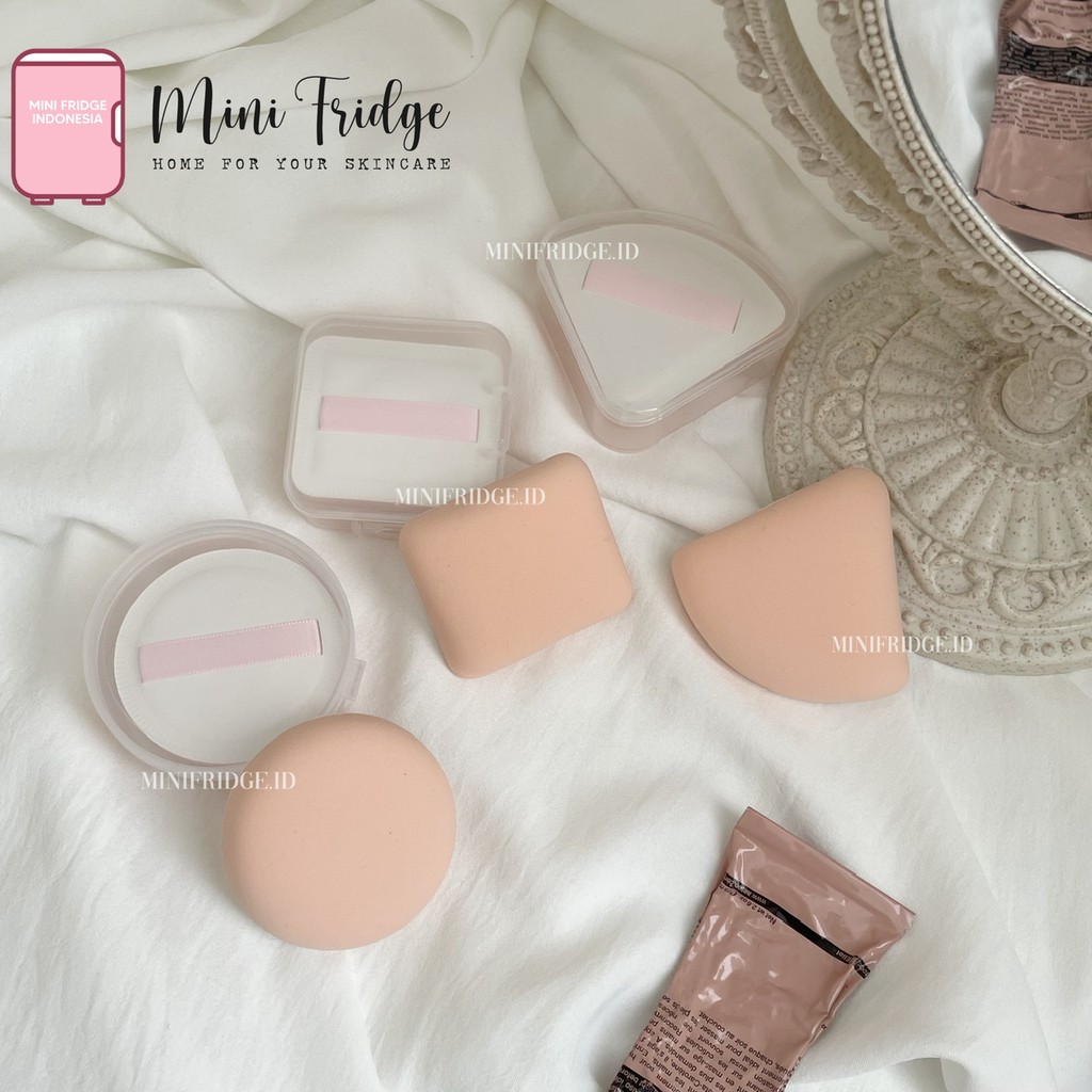 [MINIFRIDGE] THICK PUFF Spons Puff Air Cushion Make Up Sponge Tebal Bantalan Bedak Cair Foundation