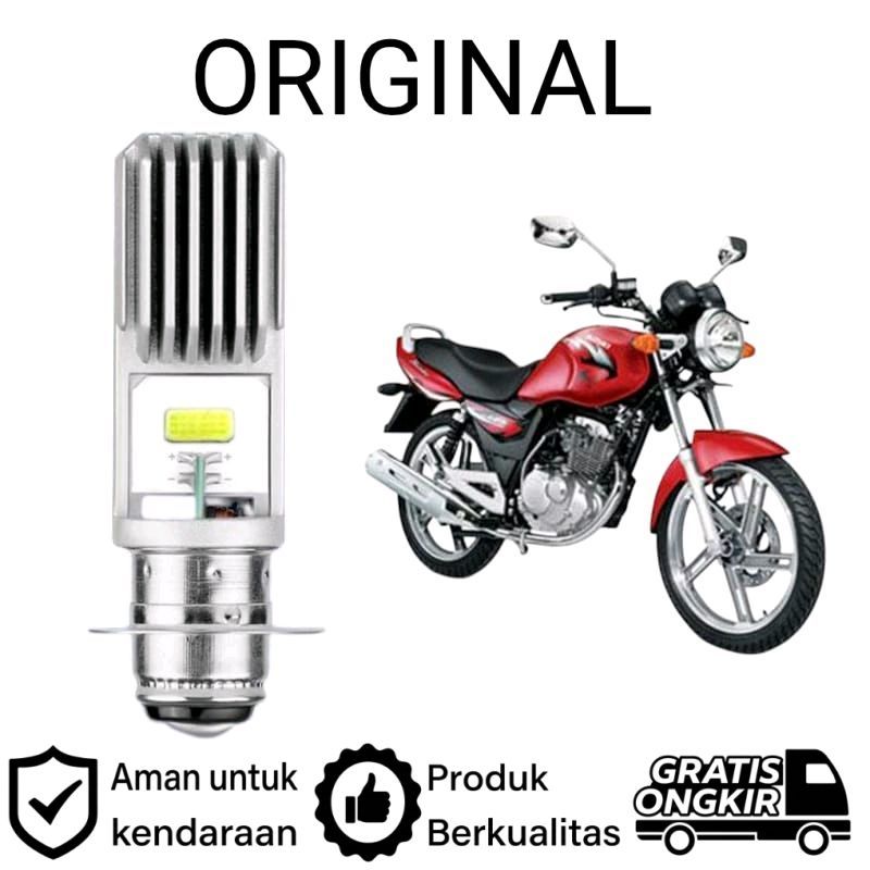 AM 1pcs Lampu depan LED H6 COB motor Suzuki Thunder 125