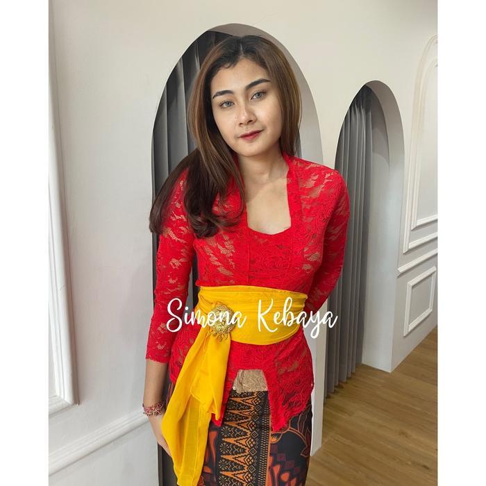 setelan kebaya 100rb kebaya bali strait terupdate (katalog 1) batik - dress - wanita  atasan  setela