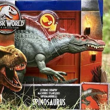Jurassic world Mattel spinosaurus legacy extreme chompin'