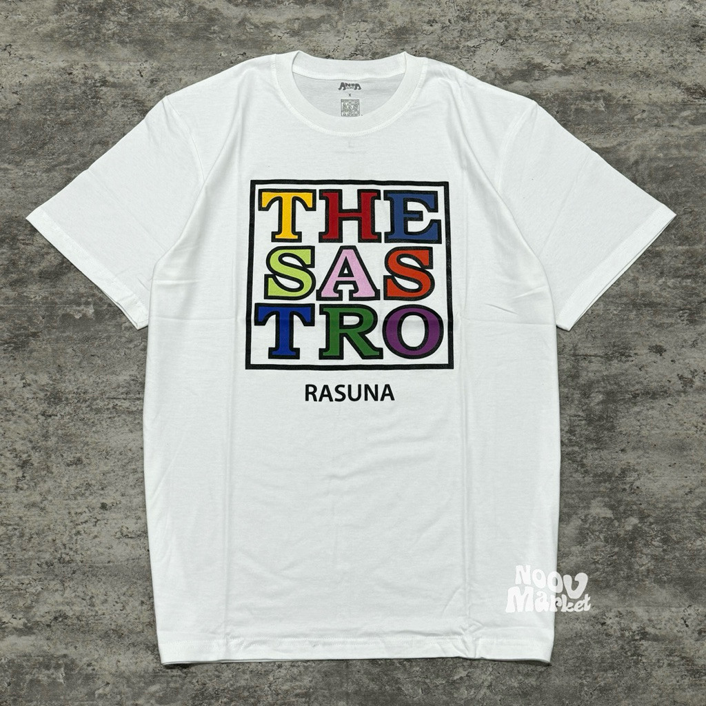 (COD) The Sastro - Rasuna Tshirt - White | Official Merchandise | Kaos Band Katun