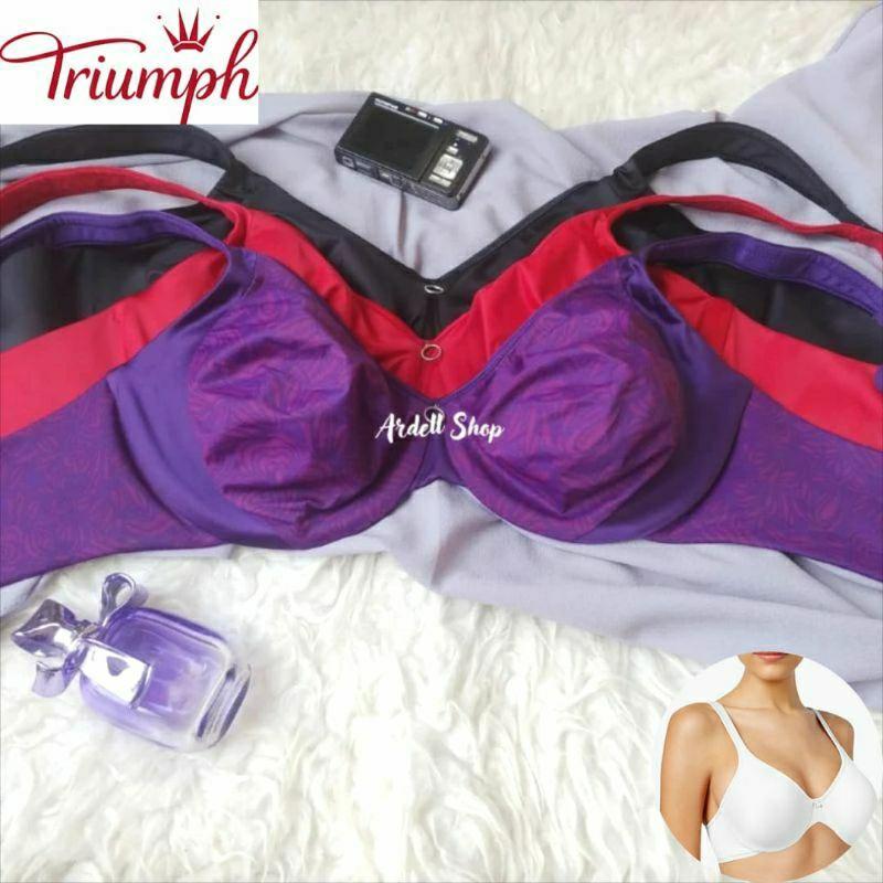 Bra Wanita Kawat Tanpa Busa Cup Besar 38C 40E / Bra Dewasa Nyaman Harian - RT