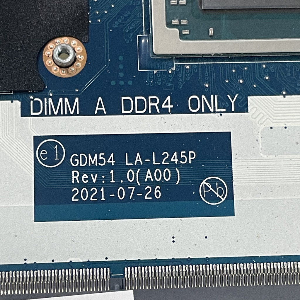GDM54 LAL245P For Dell piron 15 3515 Laptop Motherboard YM3050 R53450 R73700 CPU 35Pin UMA DDR4 CN04