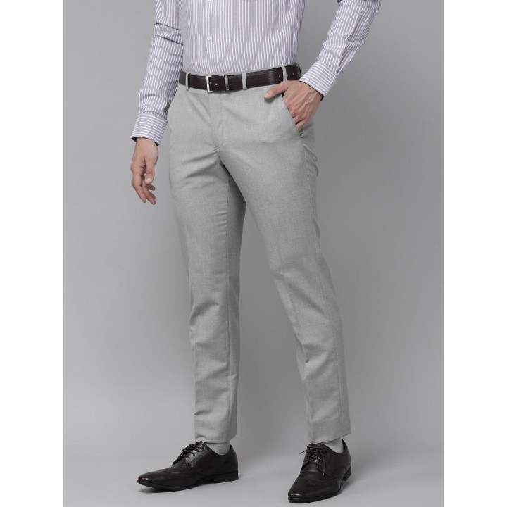 Celana Formal S135 Slim Fit Panjang Grey Abu Abu