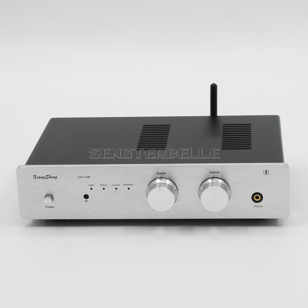 Finished DAC03 Tube Auo DAC AD Converter PCM1794A SA9023 USB Bluetooth Remote Control Decoder