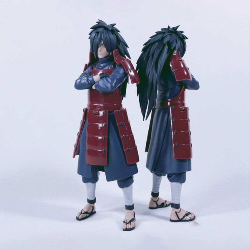 16CM Shippuden Anime Figurine Model GK Edo Tensei Uchiha Madara Figures PVC Collection Toy Figma Gif