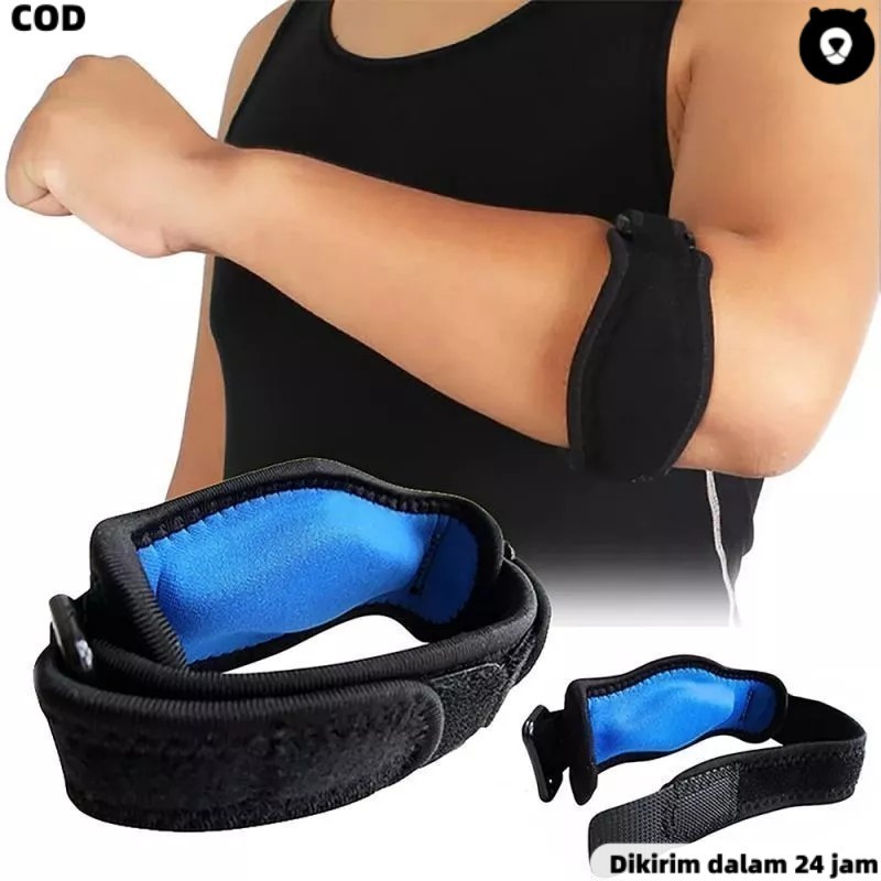 Tennis Elbow Support Badminton Elbow Splint Elbow Pads Gym Elbow Brace Deker Siku Tangan Elbow Pad