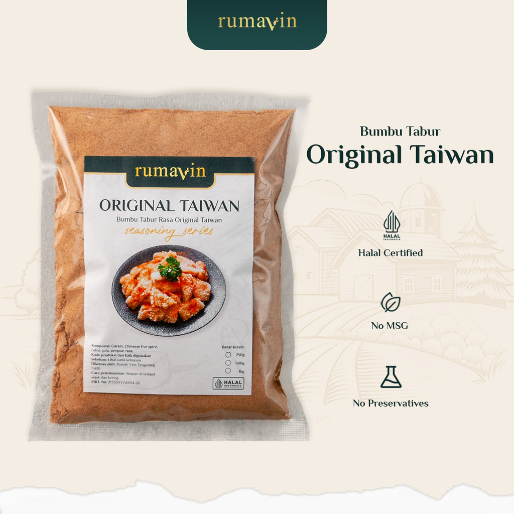 Rumavin - Premium Bumbu Tabur Original Taiwan
