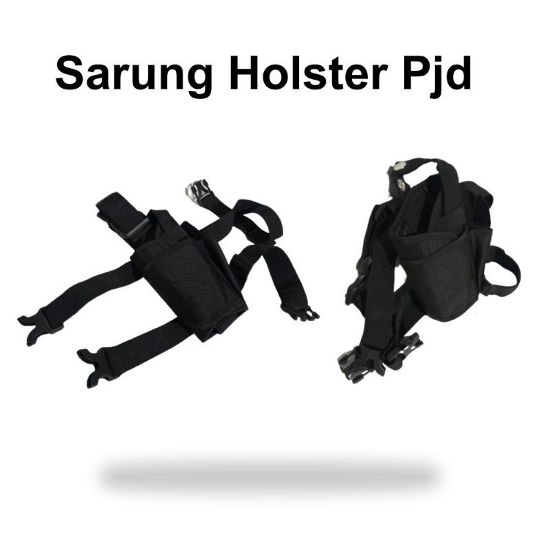 HOLSTER PJD/SARUNG PISTOL PAHA/TEMPAT PISTOL PJD/HOLSTER PAHA UNIVERSAL