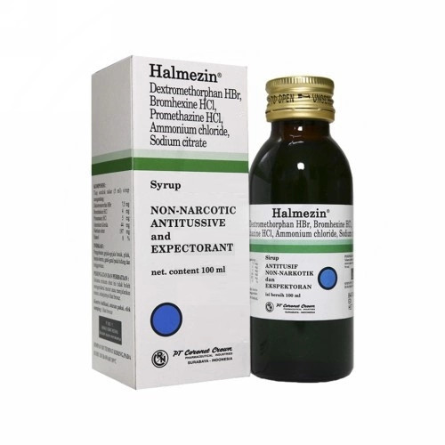 Halmezin Sirup Botol 100 ml - Obat Batuk Anak