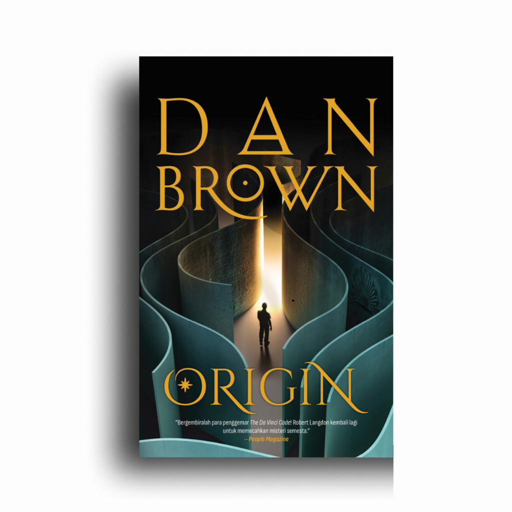 Novel - Origin - Dan Brown - Mizan Pustaka