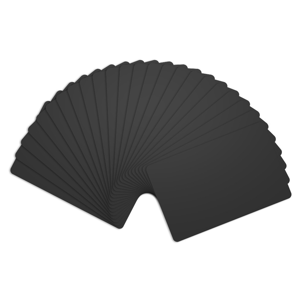 Rewritable NFC Cards Black NFC Tags NFC Business Card NFC 215 Cards NFC Ntag215 Cards Blank NFC Card