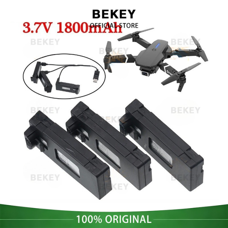 [COD]BEKEY Baterai drone E88 E99 baterai drone universal (1800mAh) baterai lithium berkapasitas ting