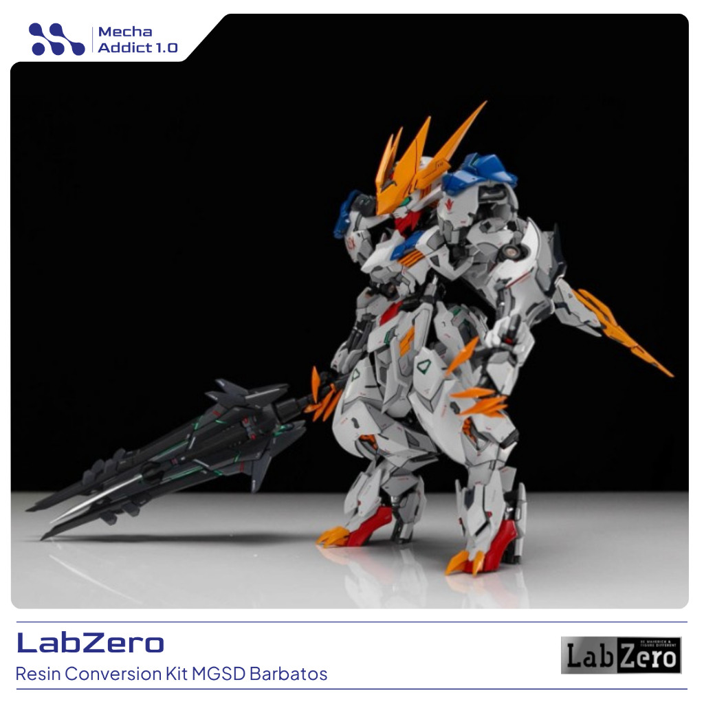 MGSD Gundam Barbatos Lupus REX Resin Conversion Kit by LabZero