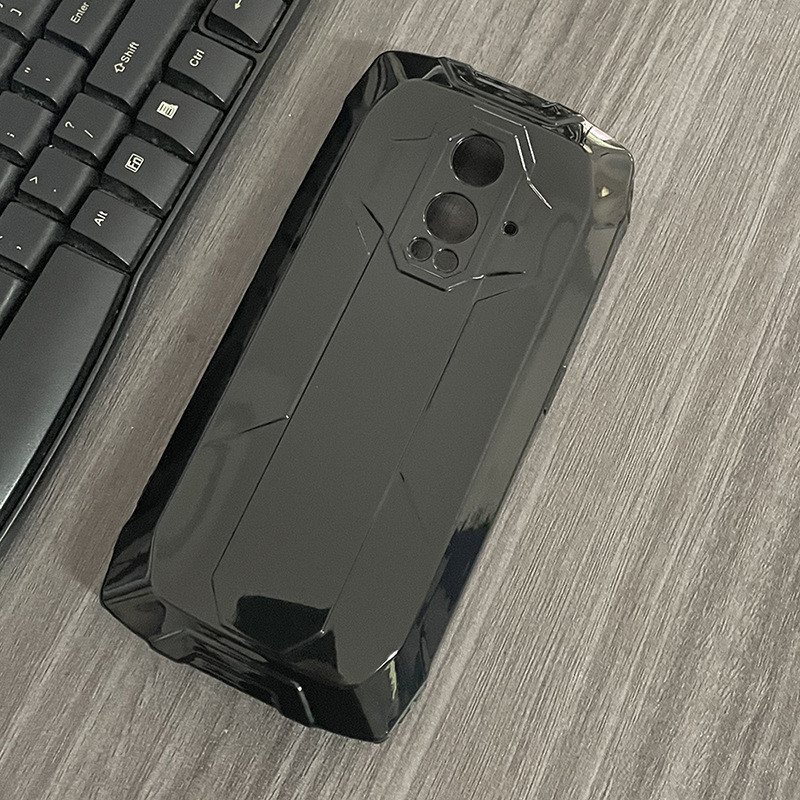 For Blackview BV9300 Soft TPU Phone Case for BLACKVIEW BV BV9300 Transparent Black Cover Siliconce P