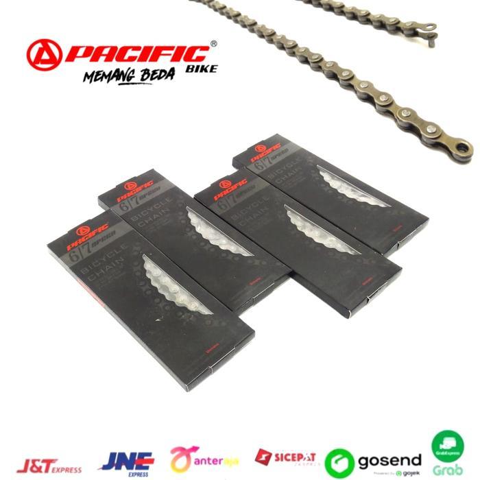 rantai sepeda 7 speed pacific 6 speed sepeda lipat / mtb / fixie balap