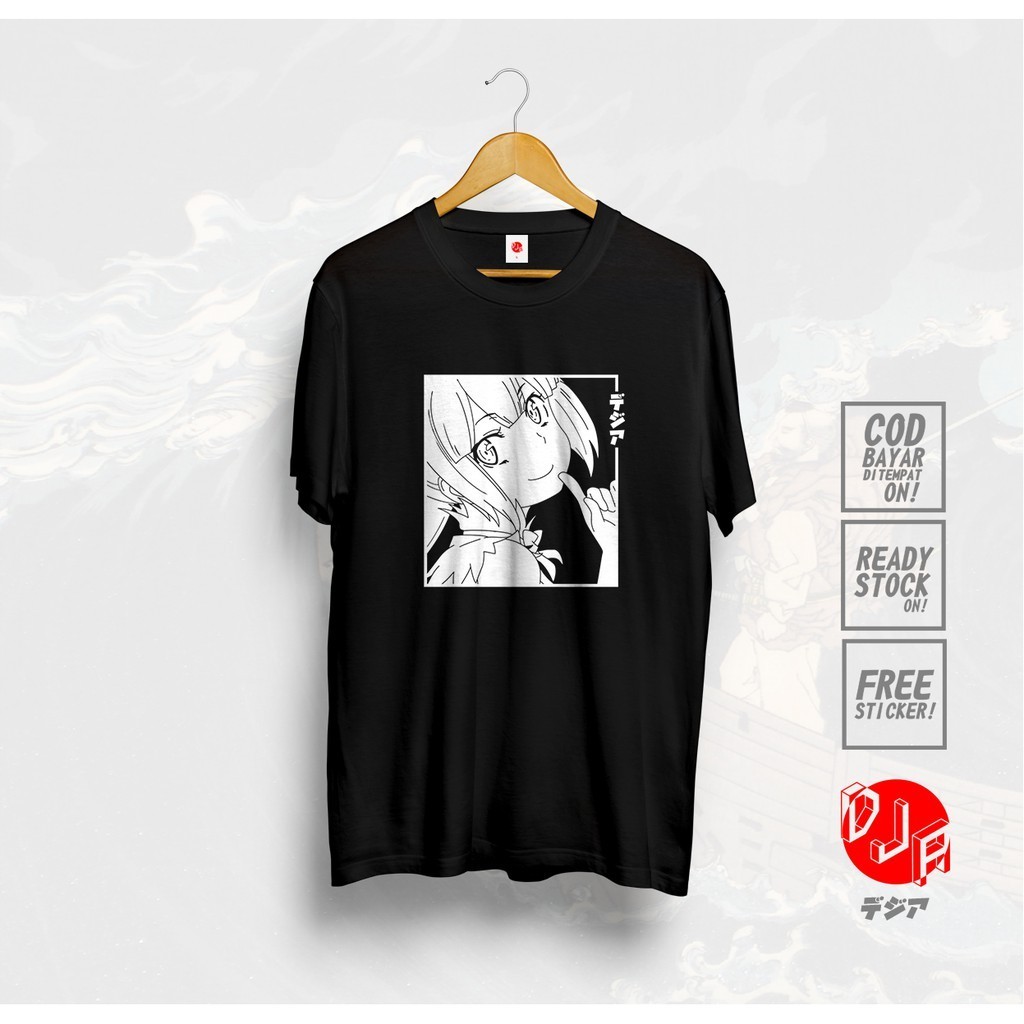 Anime Merch Kaos HESTIA GODDESS DANMACHI FAMILIA BAJU JEPANG ANIME MANGA Kaos Distro T-Shirt DJA CLO