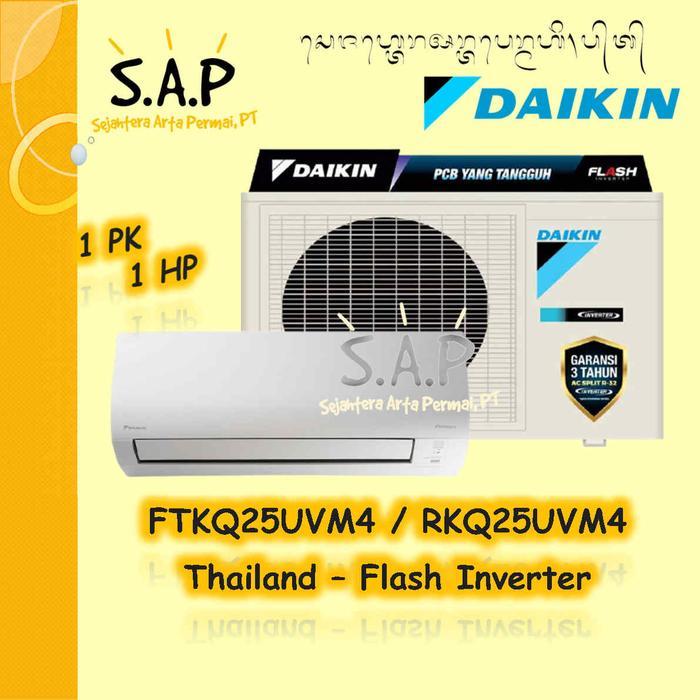 PROMO GASPOLL AC Daikin 1 PK Inverter / FTKQ25 / STKQ25 / FTKQ25UVM4