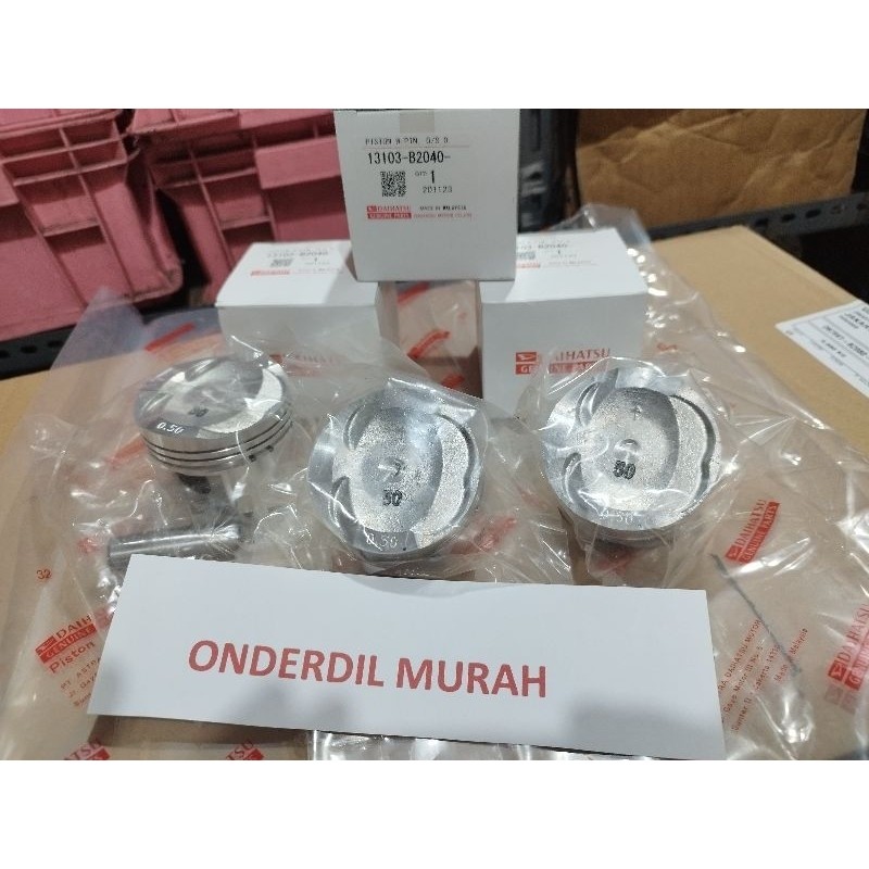 Piston ceria os 0,50 Asli daihatsu