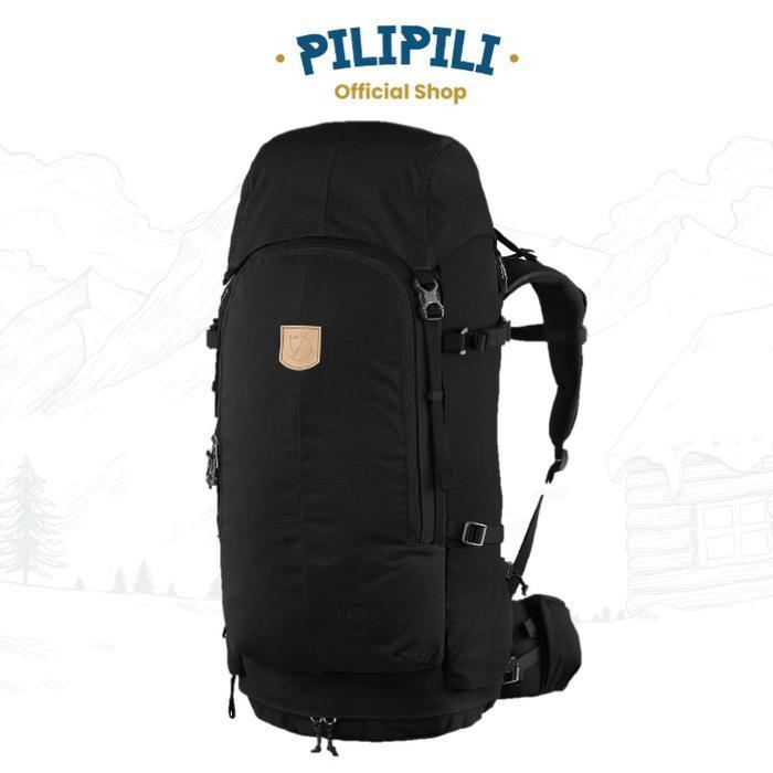 Tas Gunung Fjallraven Keb 52 ORIGINAL Black - Black